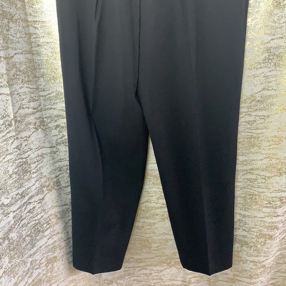 Vintage🧚♀️Escada By Margaretha Ley Navy Blue 100% Pure Wool Pants Size 38 - Picture 6 of 15
